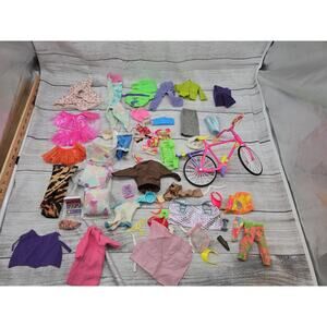 Barbie Doll Clothes Lot 1990's 1980's